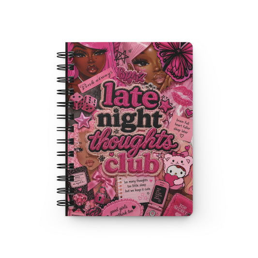 Late Night Thoughts Club - Spiral Journal