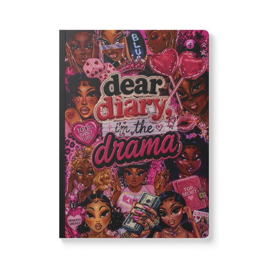 Dear Diary, I’m the Drama - Softcover Journal